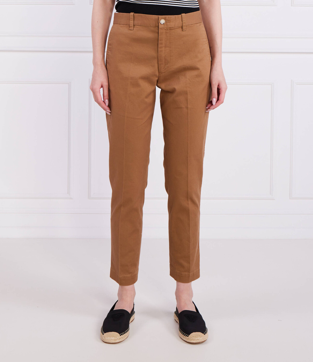 

Брюки POLO RALPH LAUREN Slim Fit, коричневый