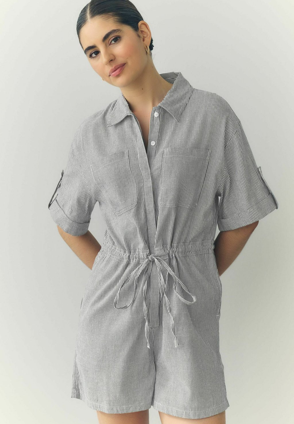 

Комбинезон SHORT SLEEVE UTILITY Next, синий