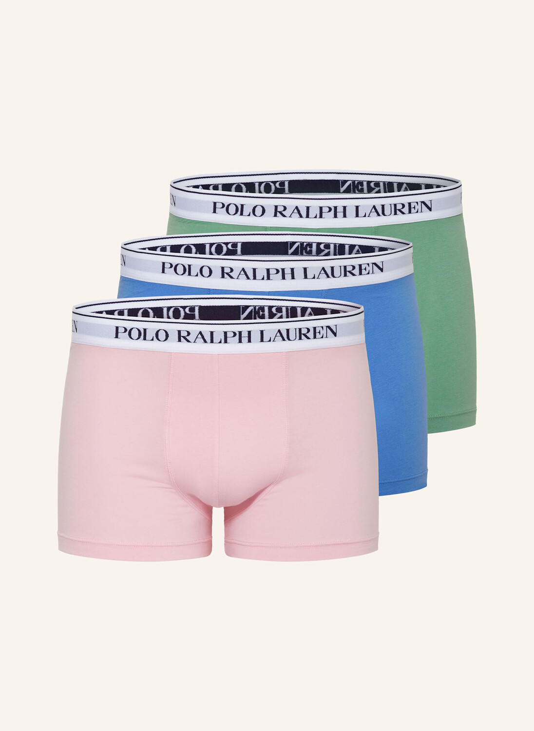 

Комплект из 3 боксеров POLO RALPH LAUREN, цвет HELLBLAU/HELLROSA/HELLGRÜN