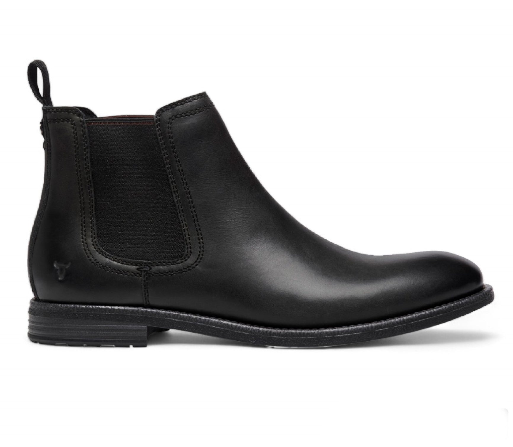 

Sergio - Мужские черные кожаные ботинки челси без застежек Windsorsmith
