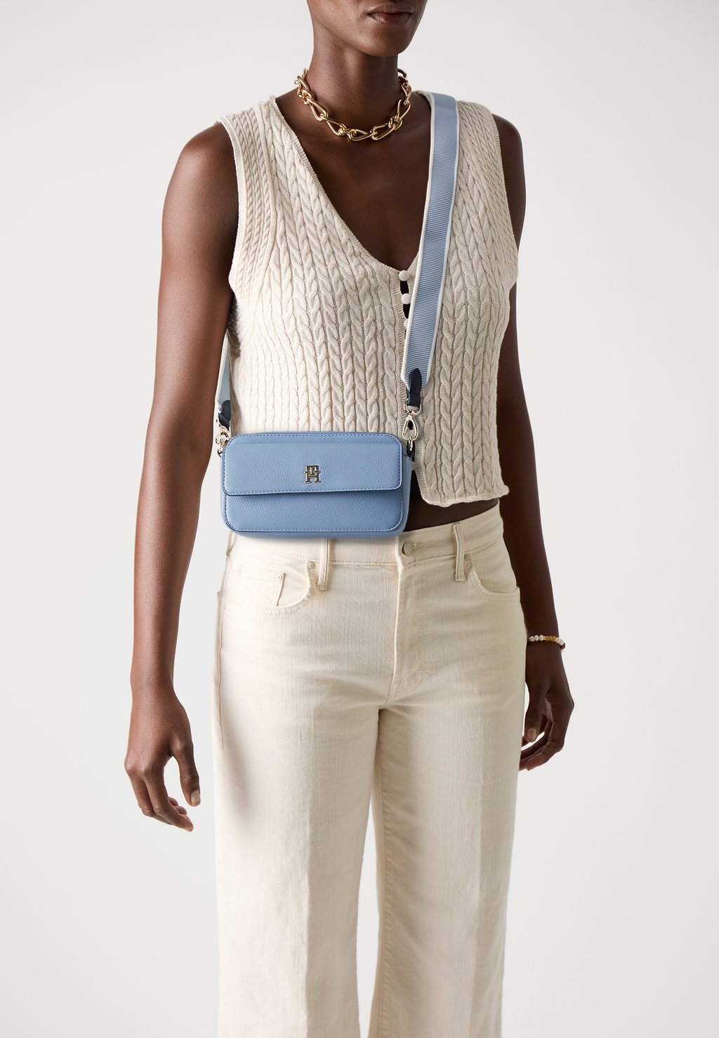 

Сумка через плечо DISTINCT CAMERA BAG - Across body bag Tommy Hilfiger, синий