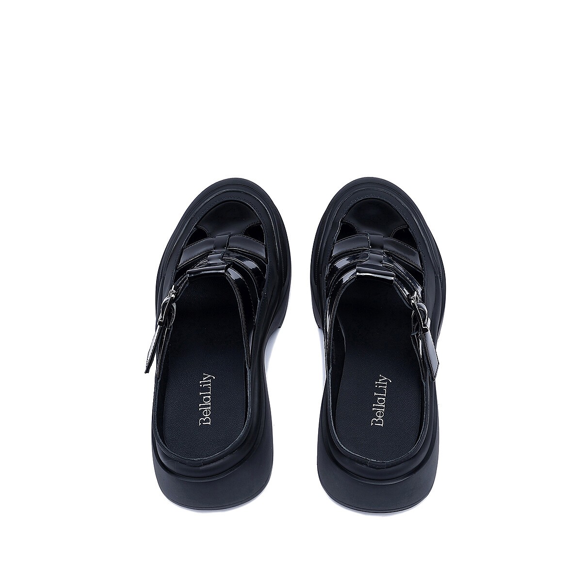 Мюли BELLALILY Closed Toe Slippers Women's, черный — фото 4