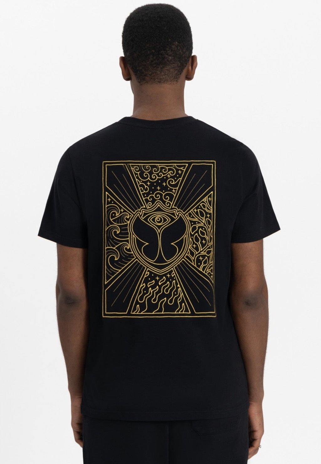 

Футболка с принтом UNITY FLAG BACK Tomorrowland Store, черный