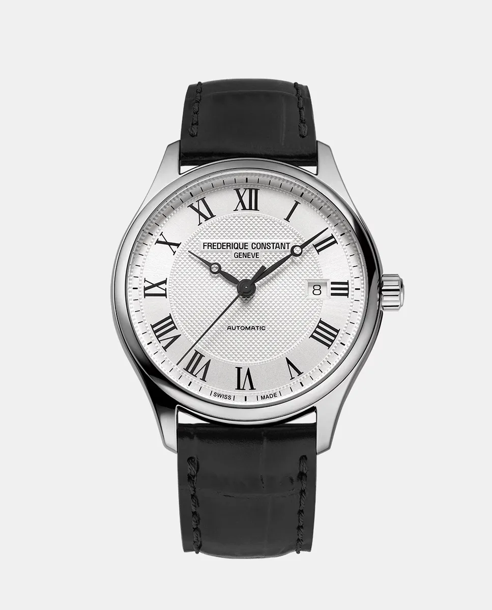 

Classics Index FC-303MC5B6 Автоматические черные кожаные мужские часы Frederique Constant, черный