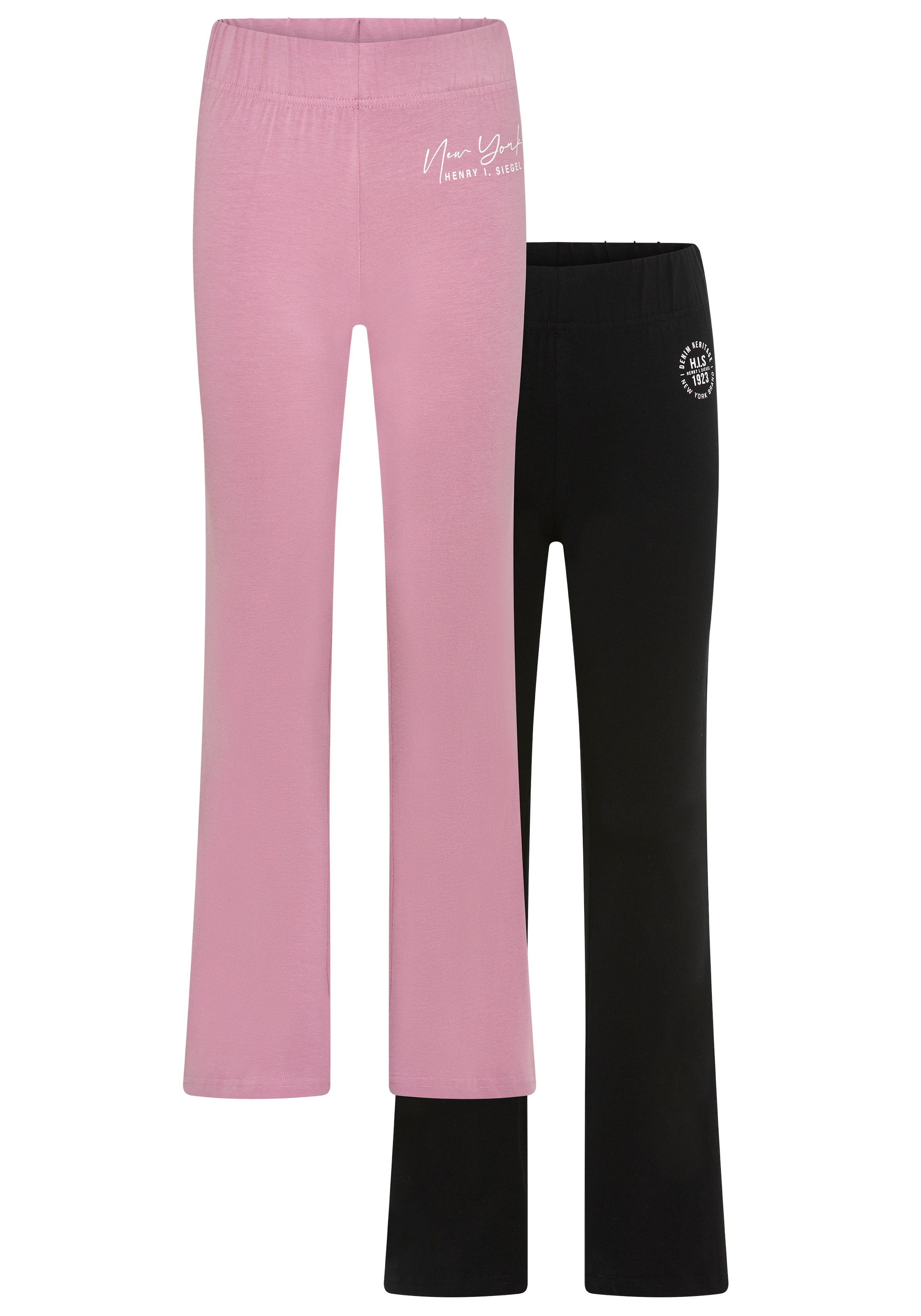 

H.I.S EM Брюки-клеш в цвете Eosin, черные