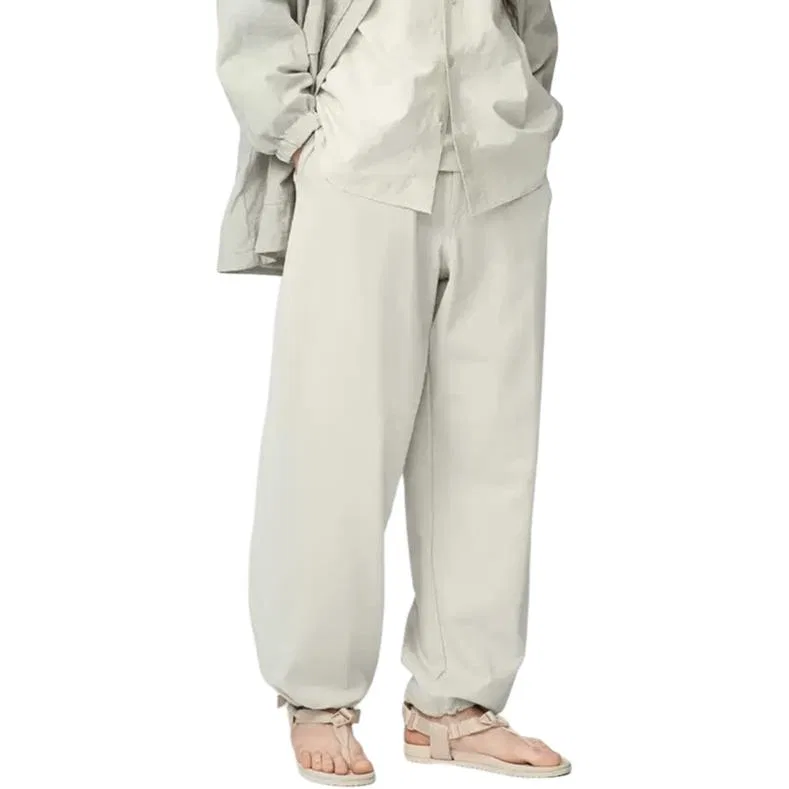 Брюки повседневные U Collection SS26 Unisex UNIQLO, Light Beige