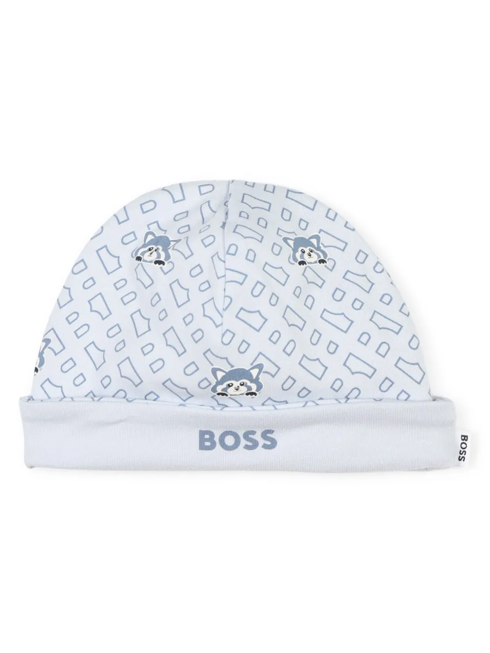 Комплект Red Panda из трех комбинезонов BOSS Kidswear, синий — фото 3