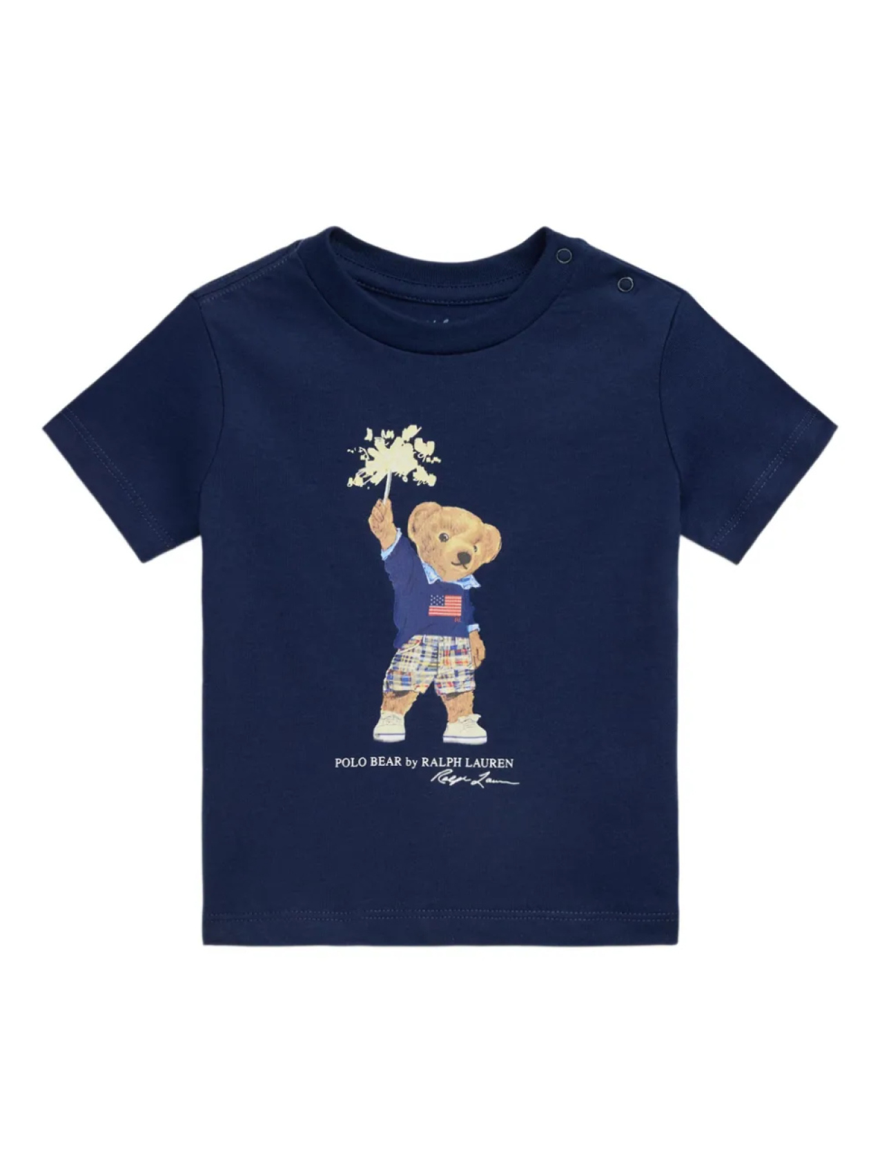 

Футболка Polo Bear с короткими рукавами от POLO RALPH LAUREN KIDS, синий