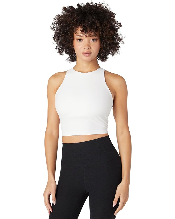 

Майка Beyond Yoga Spacedye Refocus Cropped Tank, цвет Cloud White