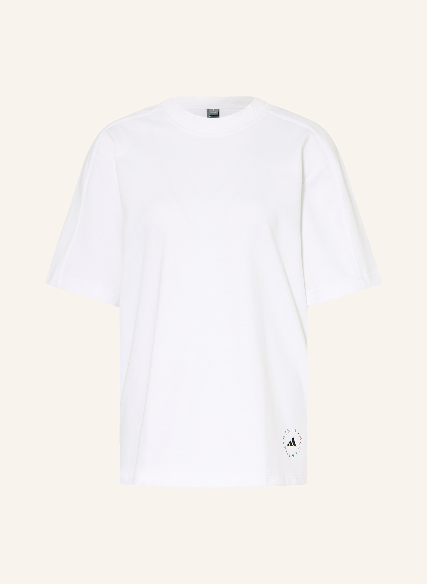 

Футболка от stella mccartney свободная Adidas By Stella Mccartney, белый