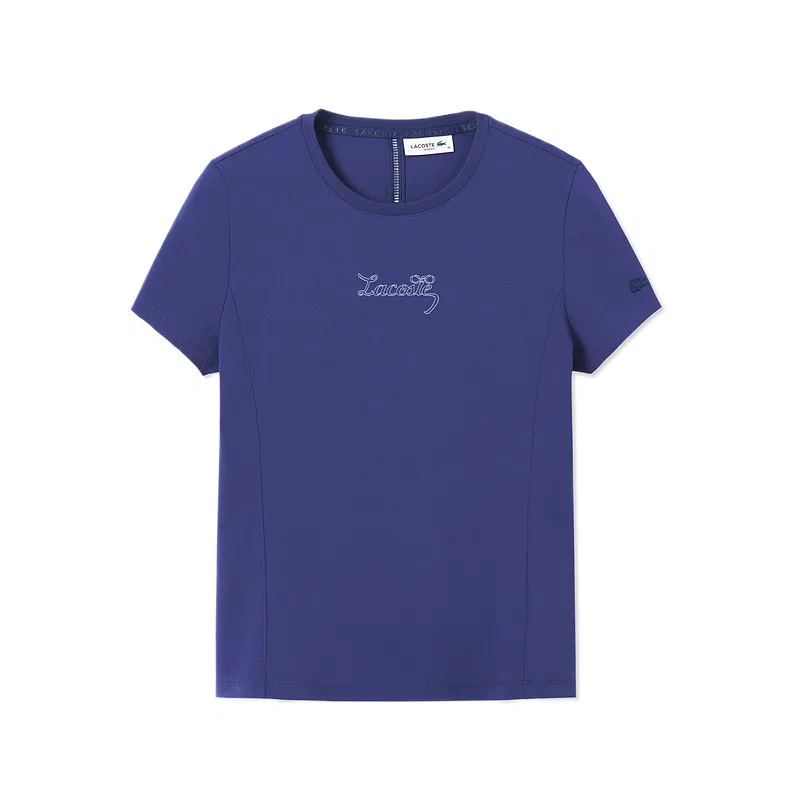 Женская футболка LACOSTE Regular, Slim Fit, синий