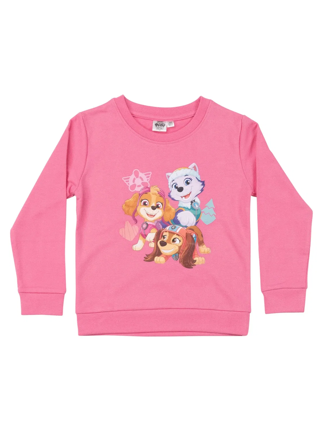 Свитшот детский Paw Patrol, розовый — фото 2