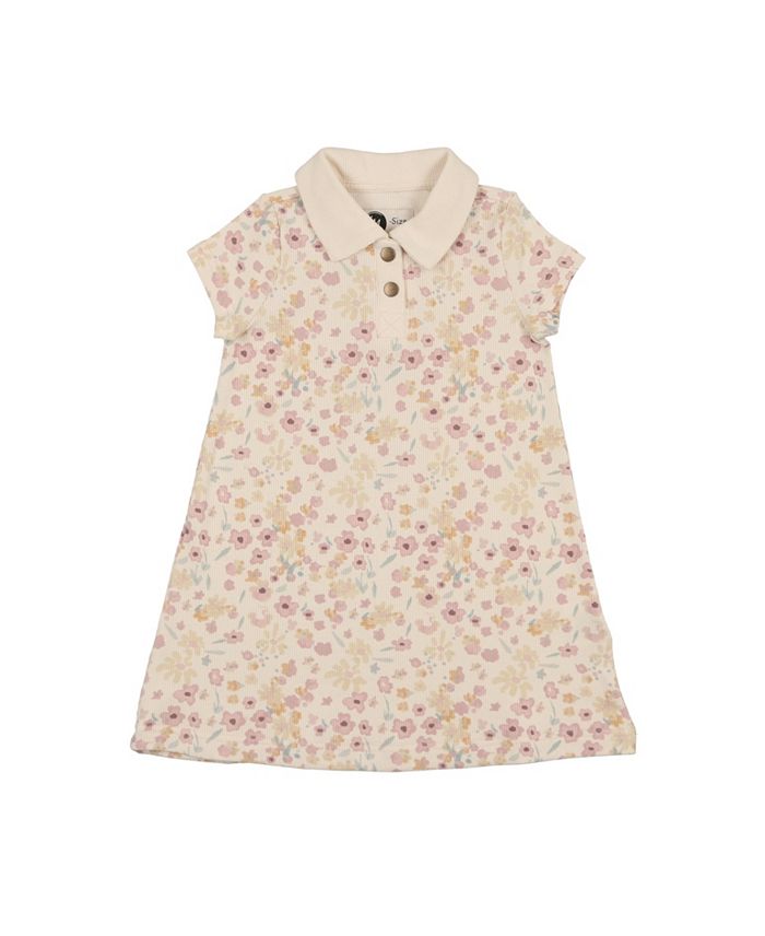 

Детское платье с коротким рукавом "Pretty Garden" для девочек Maniere, коричневый/бежевый