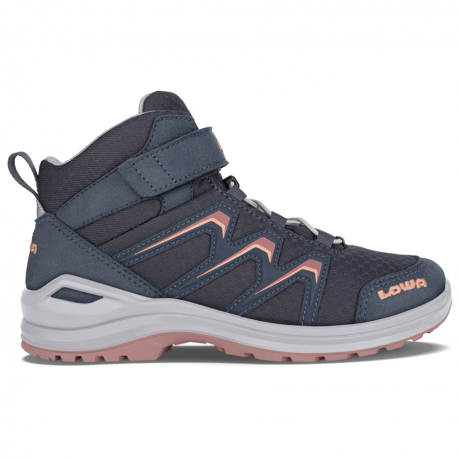 

Ботинки для прогулки Lowa Kid's Maddox GTX MID Junior, цвет Steel Blue/Rose