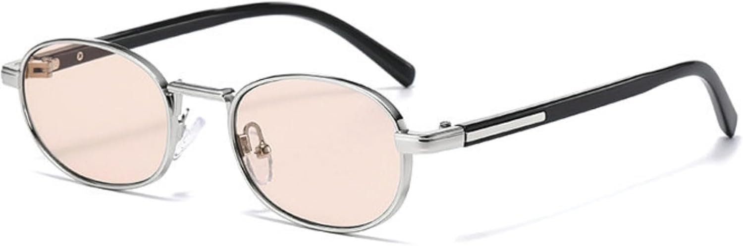 

Женские солнцезащитные очки овальной формы в стиле 90-х, дизайнерские, с градиентным переходом цвета, защита от УФ-излучения UV400, металлическая оправа, ретро-стиль helena, C6