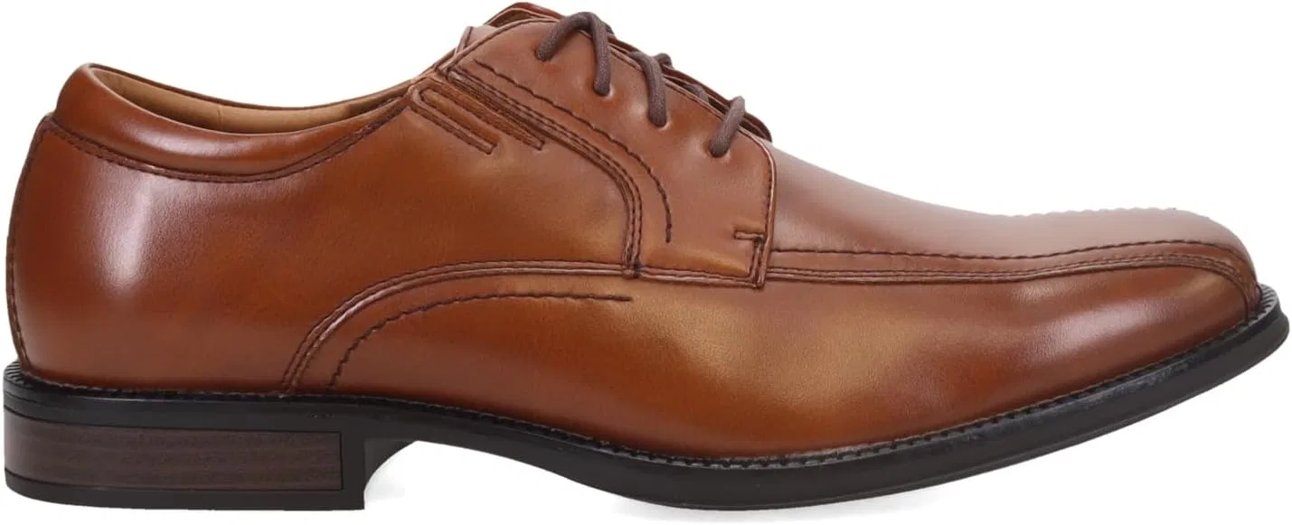 Мужские туфли-оксфорды Dockers Geyer Dress Run Off, Light Brown — фото 2