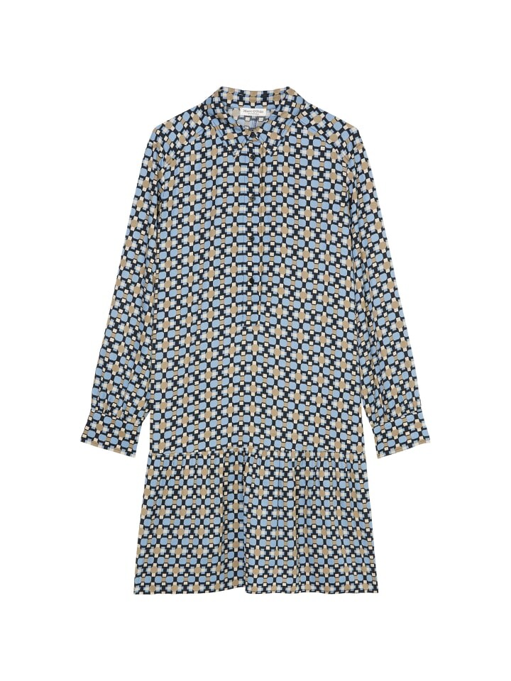 

Короткое платье Marc O'Polo Print-Kleid loose, цвет multi/fresh sky