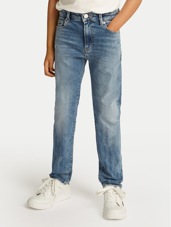 

Джинсы прямого кроя Modern KB0KB09326 Tommy Hilfiger, синий