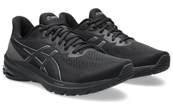 Кроссовки gt 1000 12 очень широкие Asics, черный — фото 3