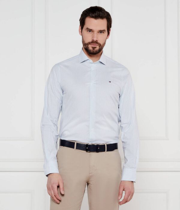 

Рубашка Slim fit Tommy Hilfiger, синий
