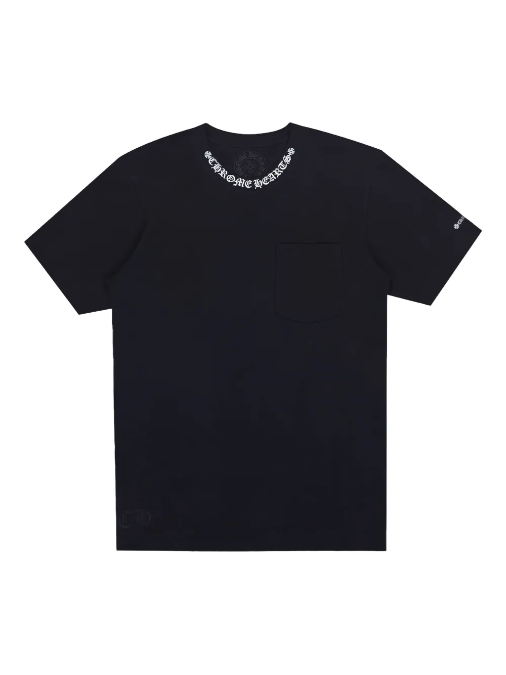 

Футболка с логотипом Chrome Hearts, черный