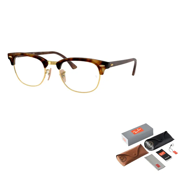 

RayBan Очки в стиле бровей Clubmaster, Tortoiseshell