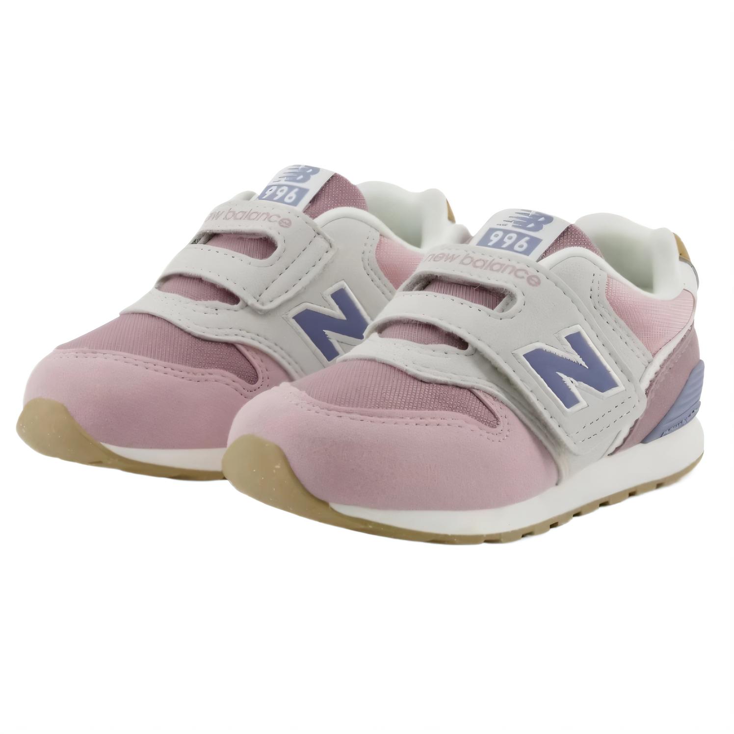 Детская обувь New Balance светло-розовый фиолетовый/светло-серый — фото 2