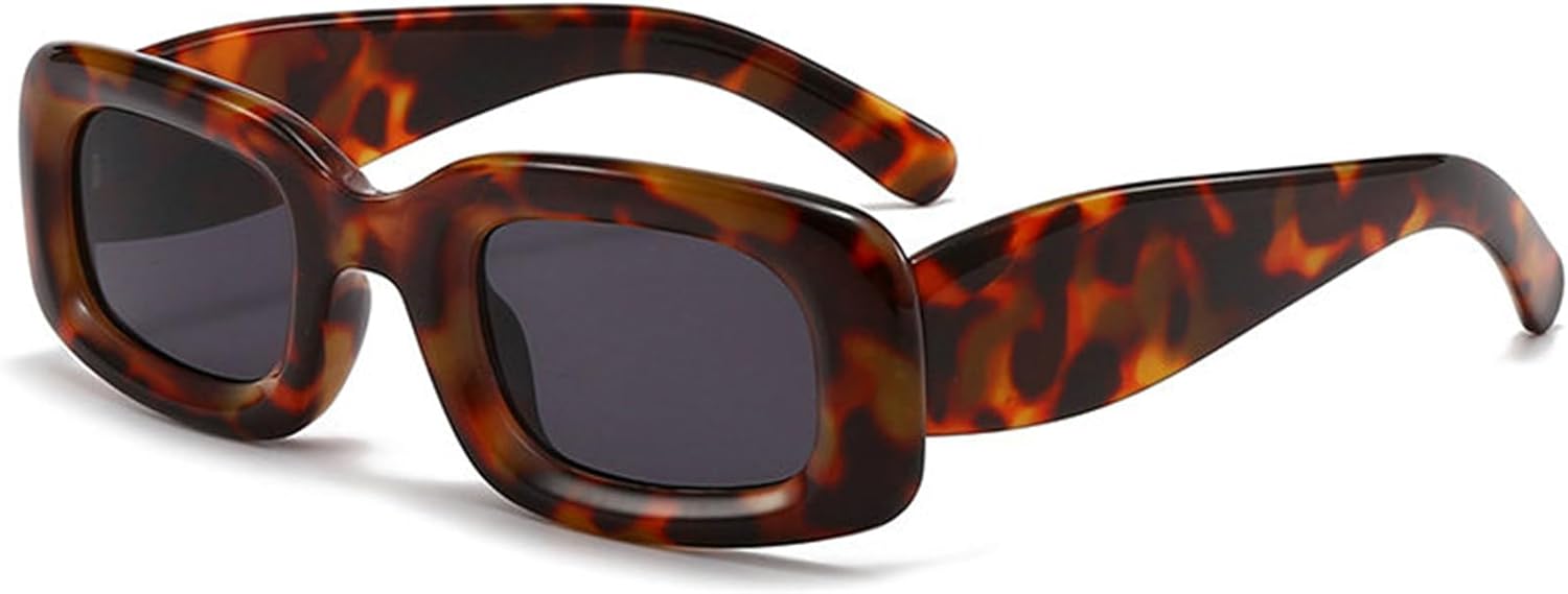 

Хелена Популярные модные прямоугольные солнцезащитные очки для женщин в стиле 90-х, узкие квадратные очки с защитой UV400, мужские ретро-солнцезащитные очки черного цвета helena, C3