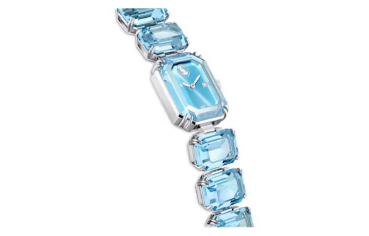 

Восьмигранные часы со срезом из кристаллов Swarovski