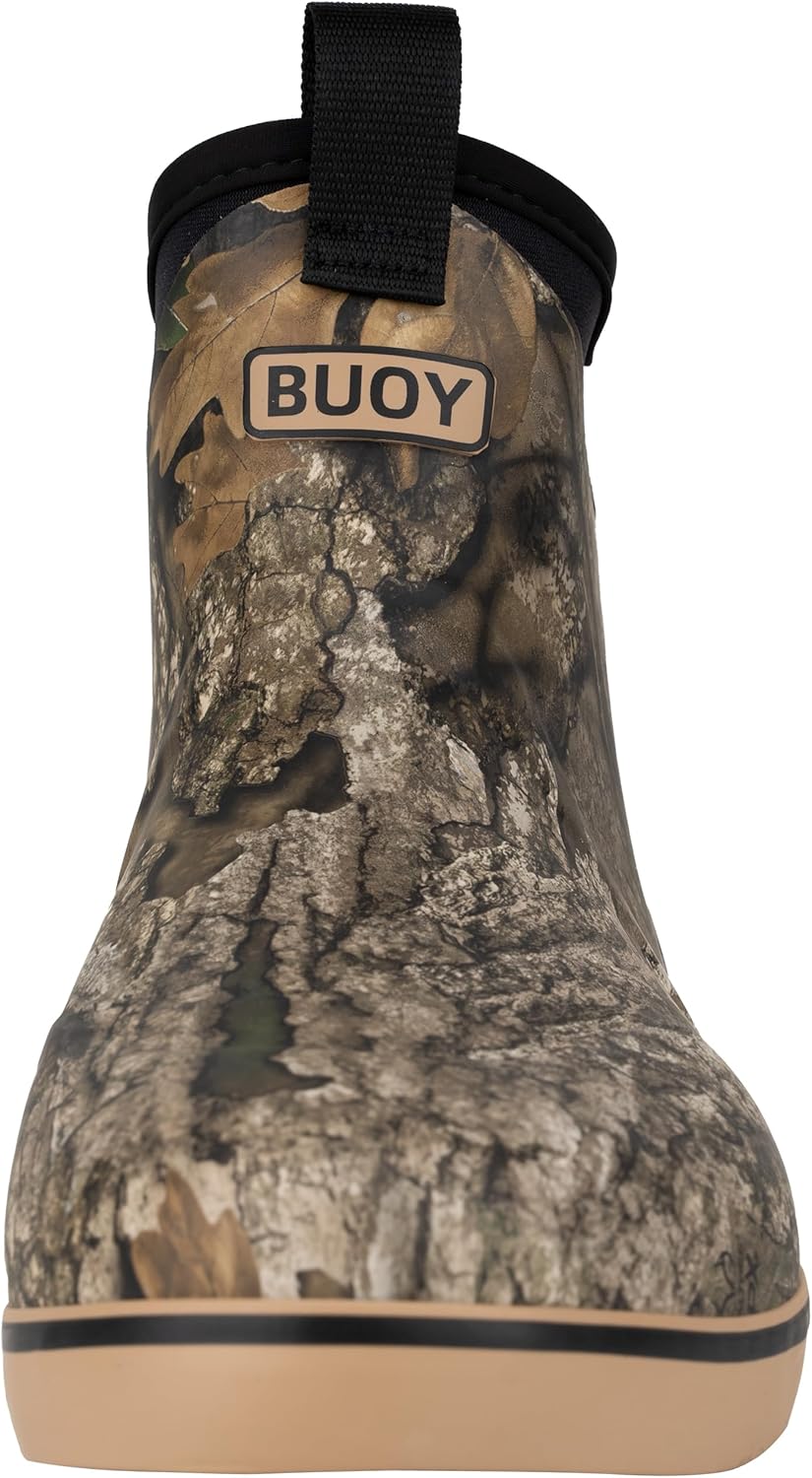 Сапоги Buoy для мужчин - короткие дождевые сапоги для мужчин Buoy Boots, Realtree Apx Camo — фото 2