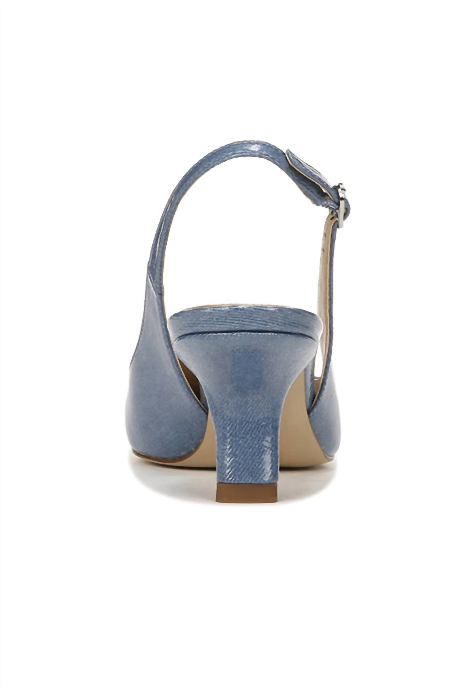 Женские туфли-лодочки Bianka Slingback в цвете Nova Blue Sam Edelman — фото 3