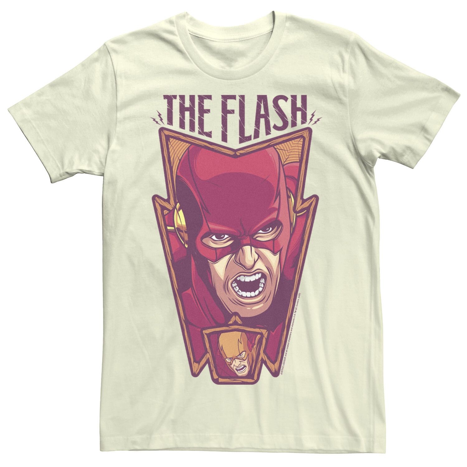

Мужская футболка с графическим рисунком DC FanDome The Flash Portrait Licensed Character
