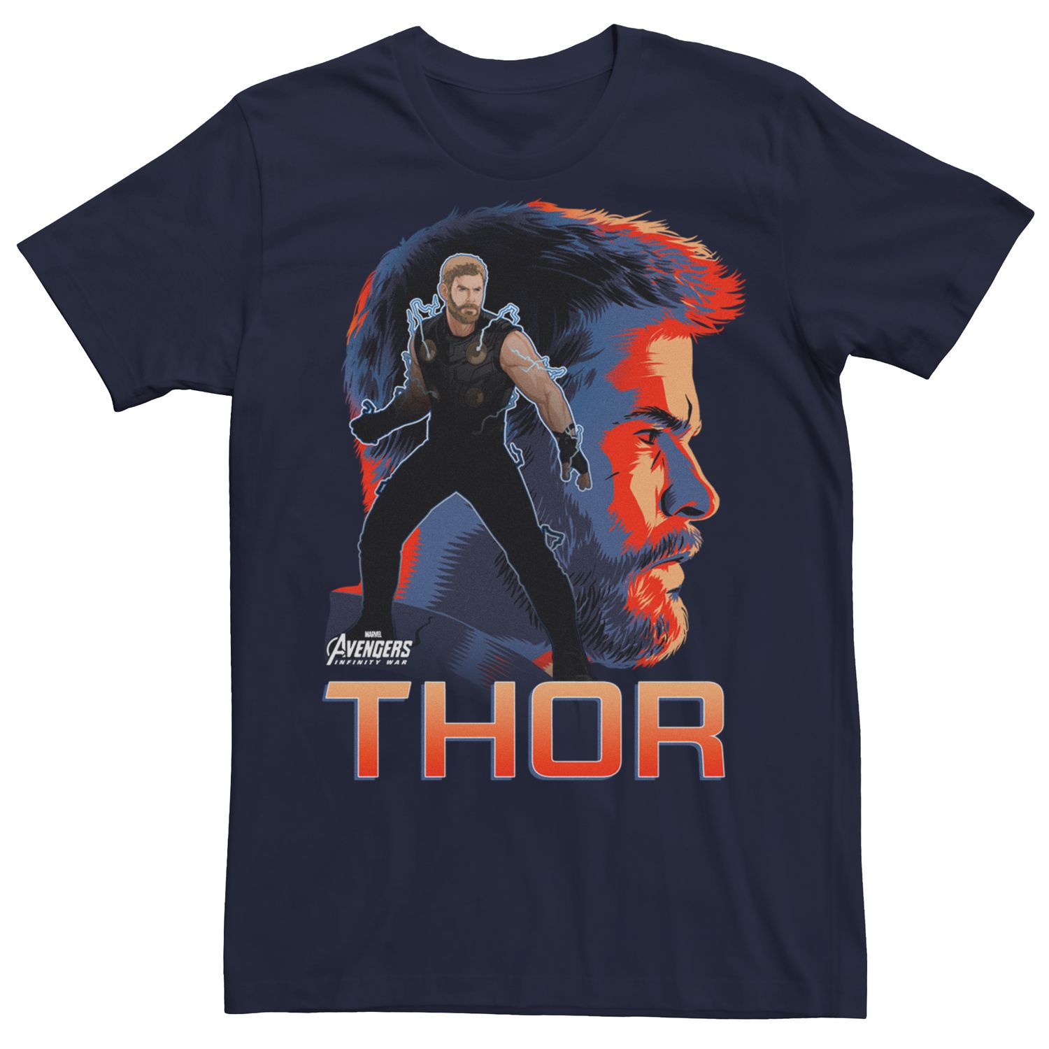 

Мужская футболка Avengers Infinity War Thor Asgardian Tee Licensed Character