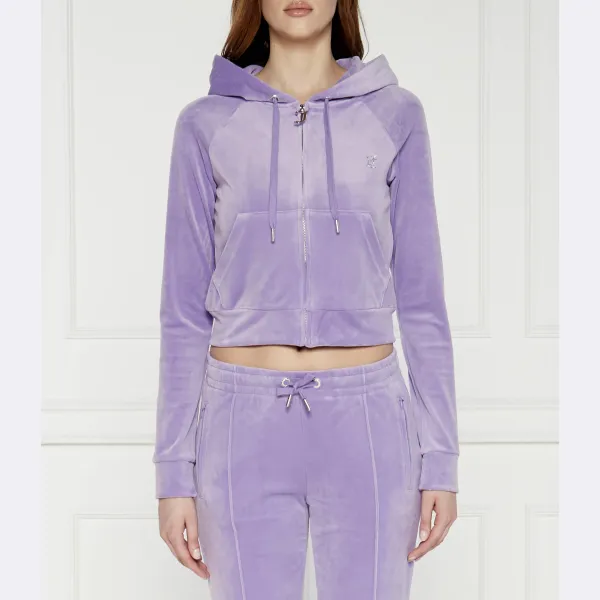 

Толстовка узкого кроя Madison Juicy Couture, фиолетовый