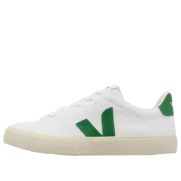 

Кроссовки campo low-top sneakers 'white green' Veja, белый