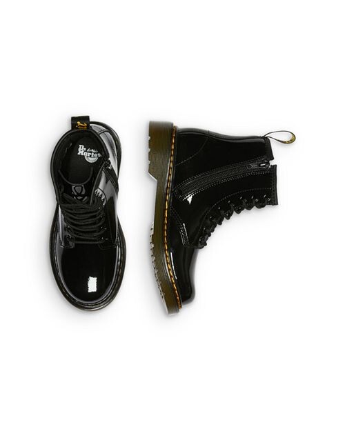Ботинки Dr. Martens 1460 Lacquered Lace Zip Boot, Black — фото 2