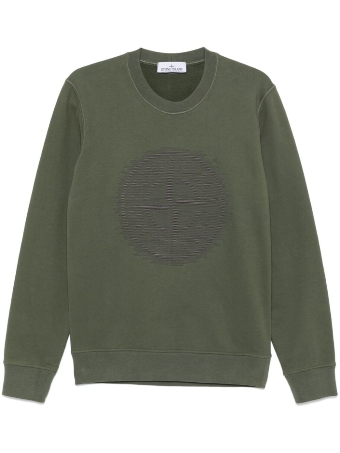 

Stone Island толстовка из органического хлопка, зеленый