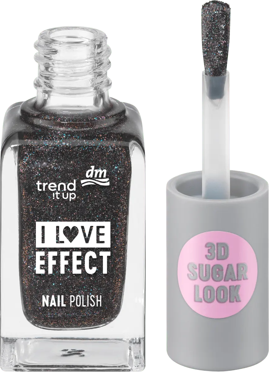 

Nagellac Effect 040 Черный блеск 8 0мл trend !t up