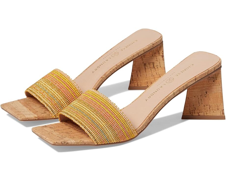 

Туфли Chinese Laundry Yuna, цвет Yellow Multi Woven Fabric