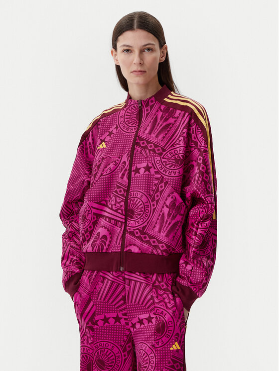 

Свободный крой толстовка Adidas, розовый