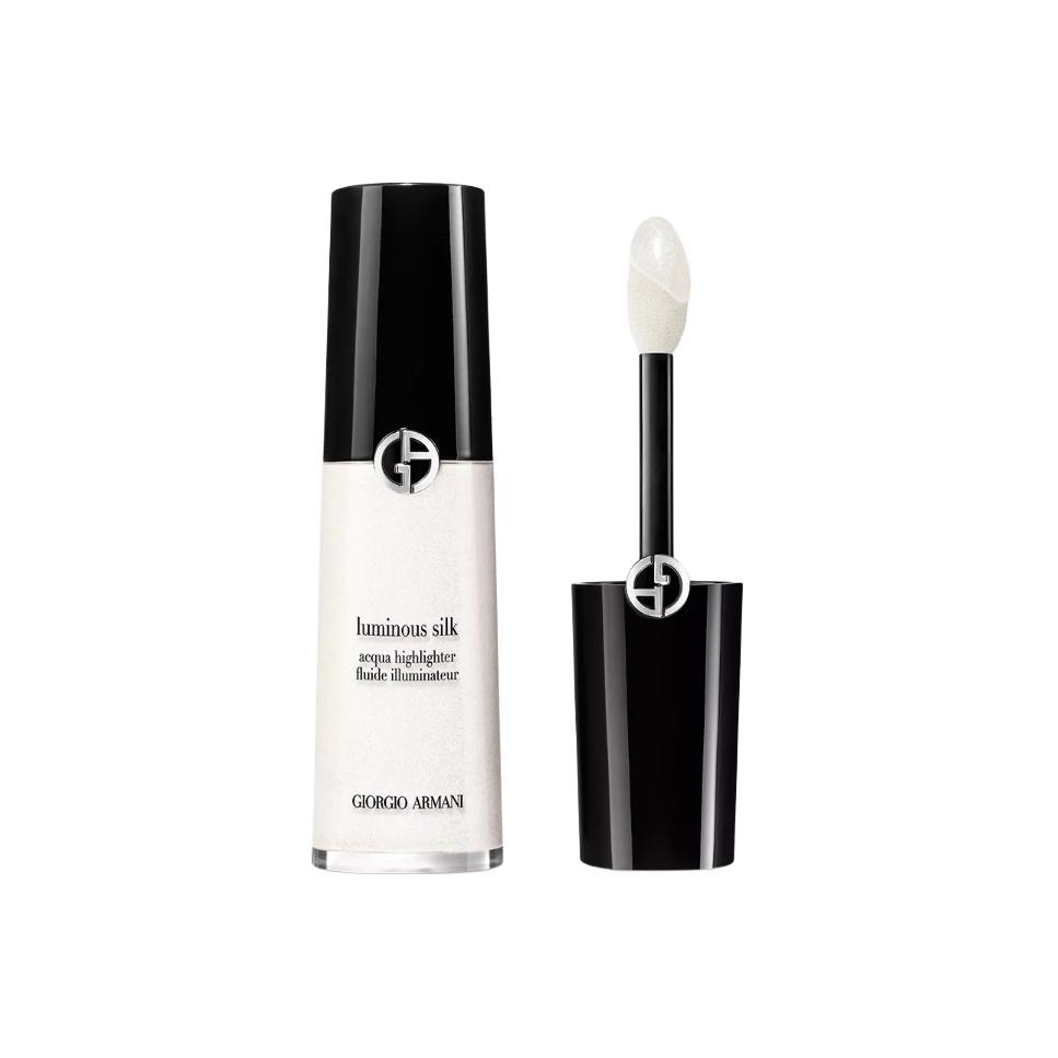 Светящиеся в темноте жидкие хайлайтеры Silk Natural Easy to Blend 12ml GIORGIO ARMANI — фото 2
