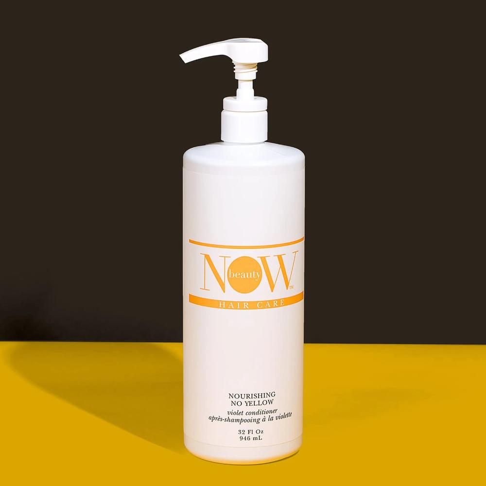 Питательный кондиционер NOW Beauty No Yellow для мужчин и женщин - 950 мл (32 унции) — фото 2
