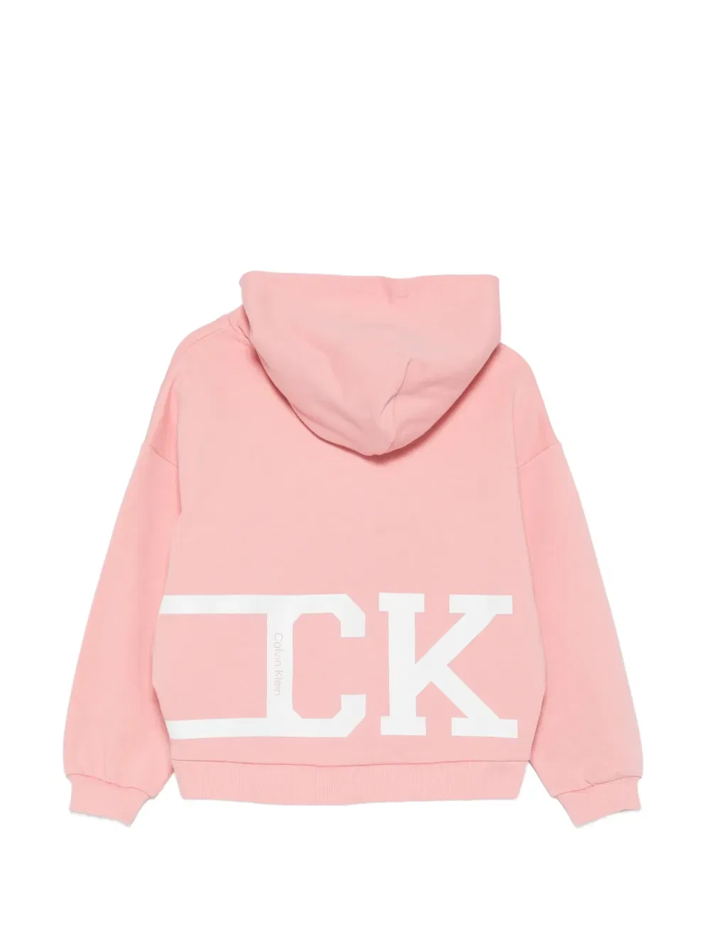 Худи с логотипом Calvin Klein Kids, розовый — фото 2