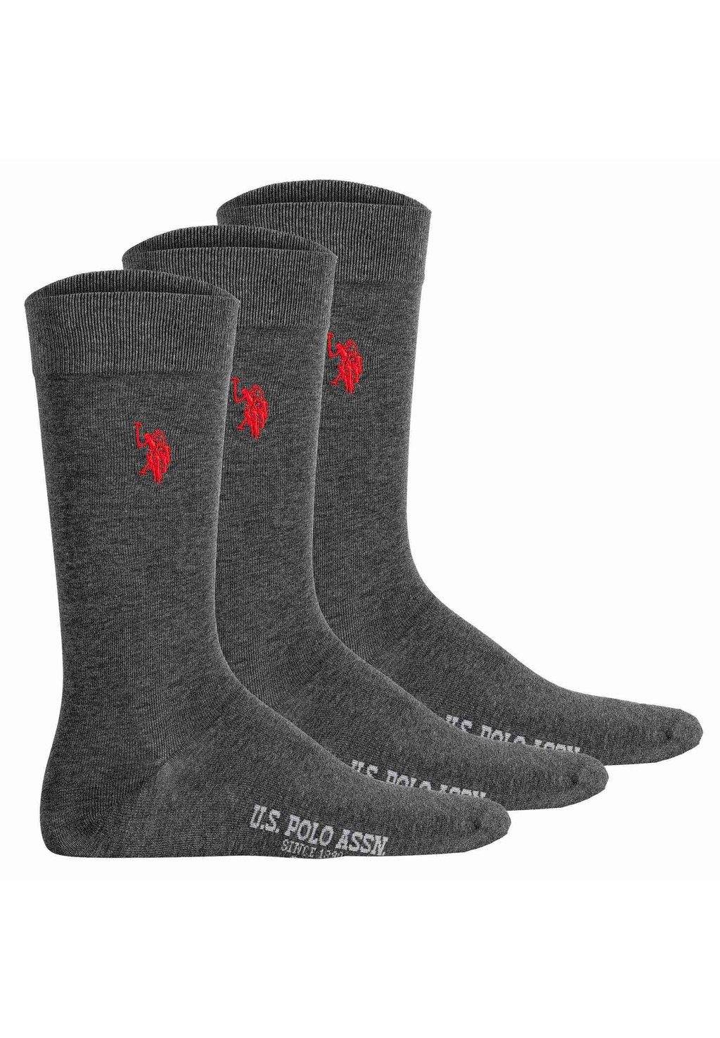 

Носки 3ER PACK LOGO U.S. Polo Assn., антрацит
