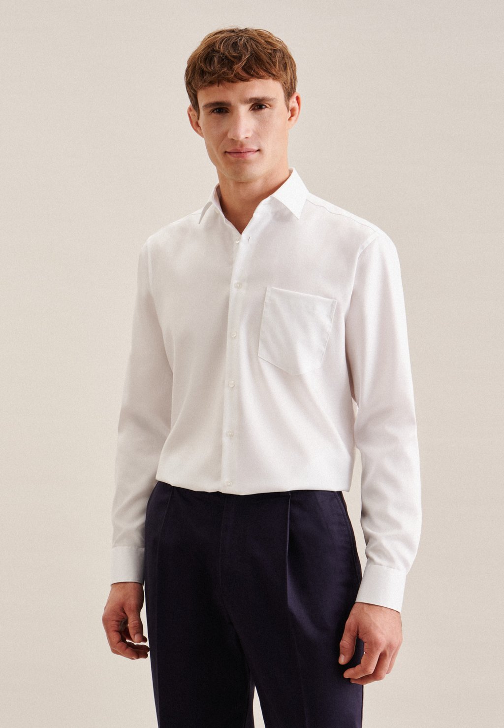 

Классическая рубашка COMFORT - Shirt Seidensticker, белый