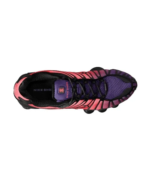 Мужские кроссовки Nike Shox TL с амортизацией фиолетовые — фото 3