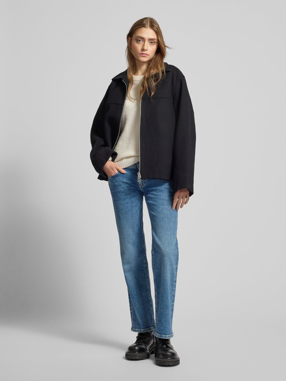 

Джинсы с 5-карманным дизайном Pepe Jeans, синий