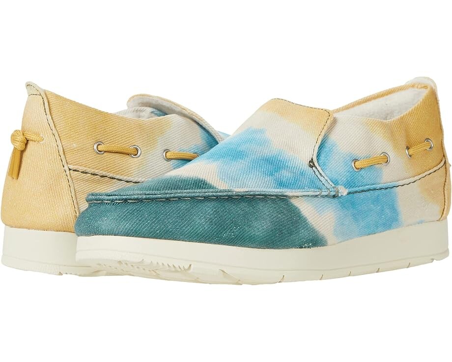 

Лоферы Sperry Moc-Sider Textile Tie-Dye, цвет Multi 2