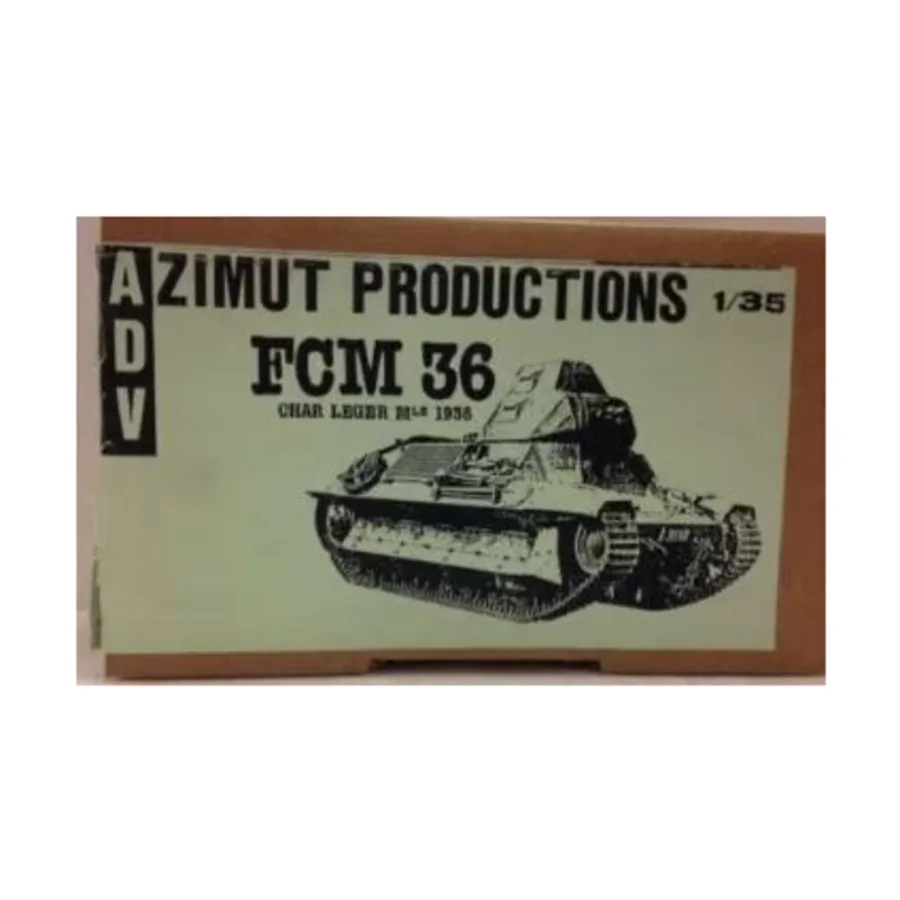 

FCM 36 Char Leger MLE 1936 г., Scale Model Kits (1:35)