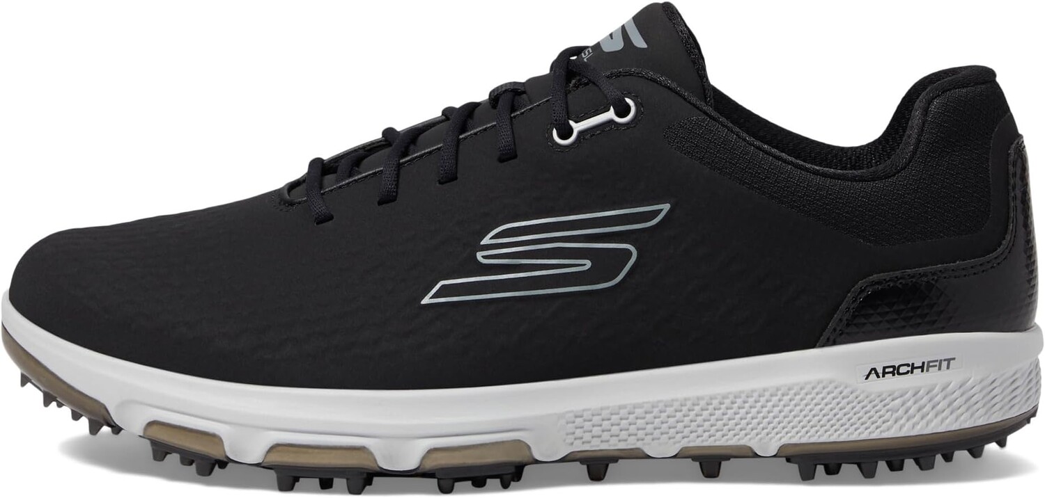 Кроссовки Skechers GO GOLF Pro 6 SL, цвет Black/Grey — фото 4